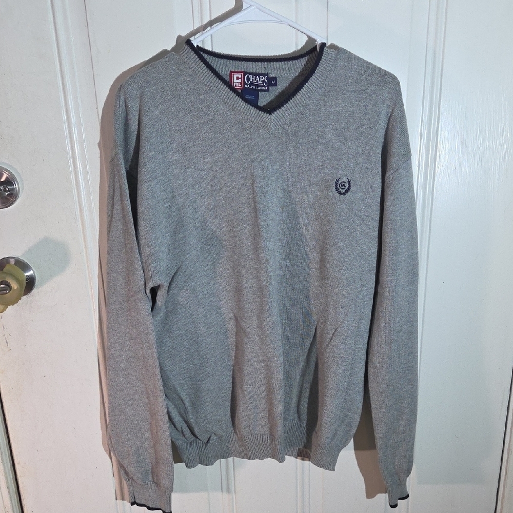 Chaps Men's Gray Sweater